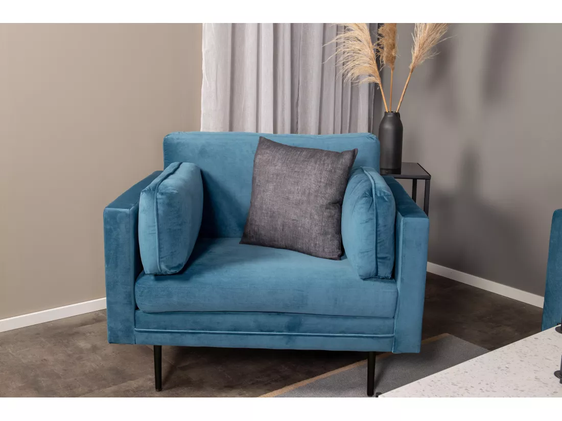 Fauteuil BOOM AC 1NOS 65x65x70 Bleu
