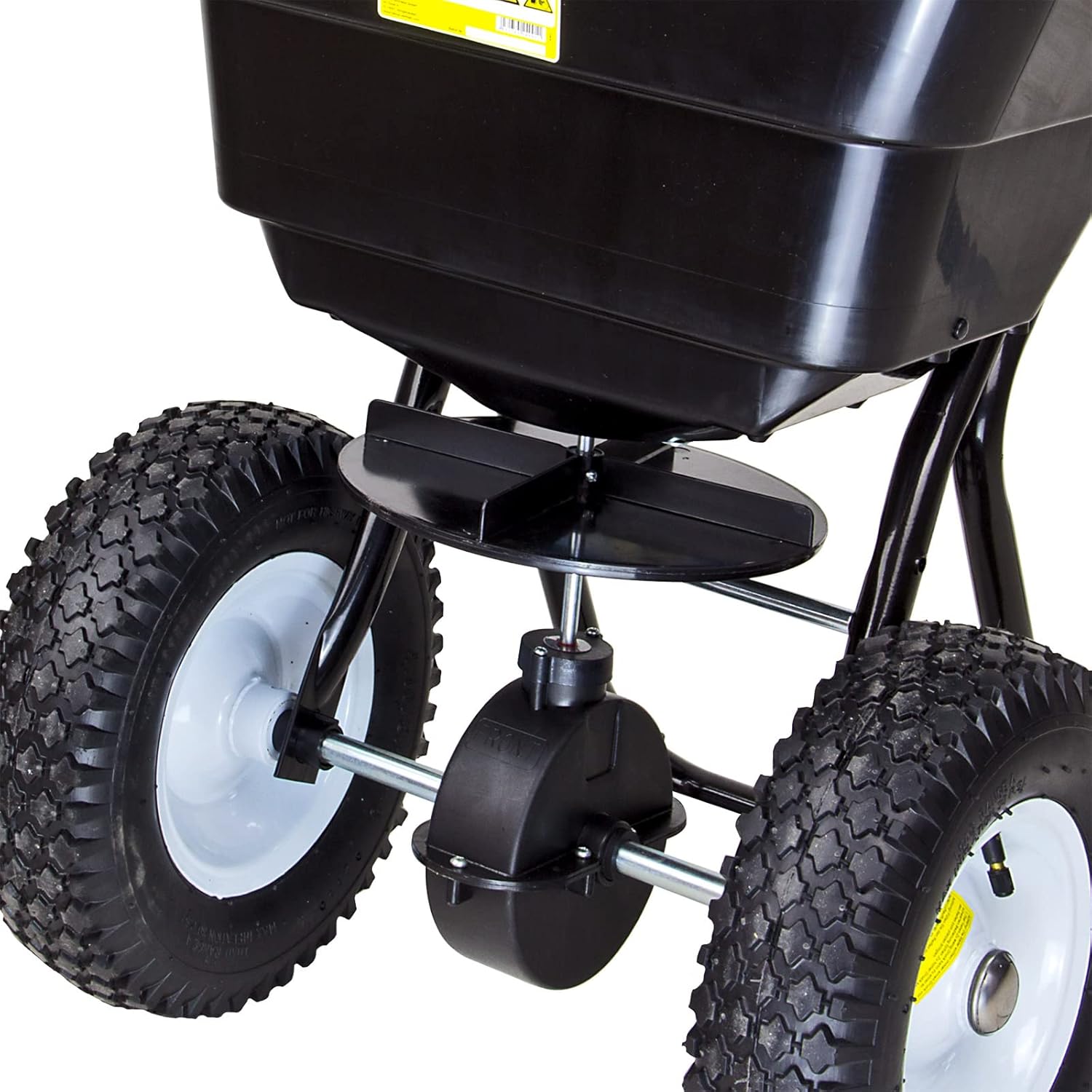 DEMA Streuhandwagen 45L – Salzstreuer, Düngestreuer, Saatgutstreuer, Sandstreuer für Garten, Rasenpflege und Winterdienst