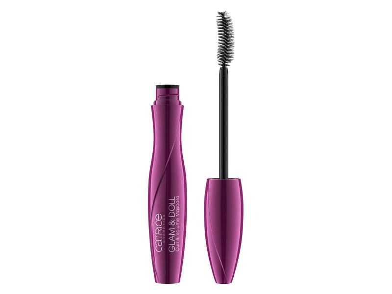 Catrice Mascara Glam and Doll Curl and Volume schwarz Vegane Wimperntusche für tiefschwarze, schwungvolle Wimpern