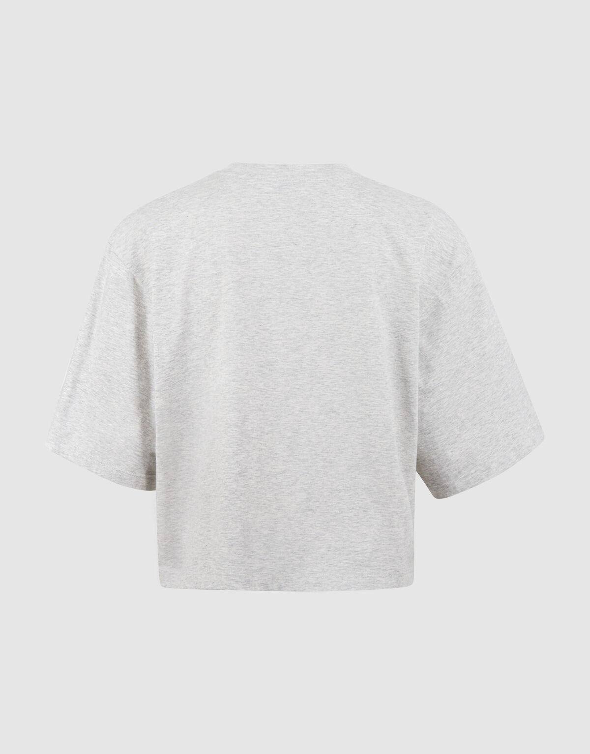 Oversized Logo T-shirt Lichtgrijs By Mieke