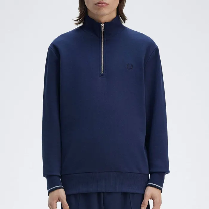 Fred Perry Half Zip Sweatshirt Heren