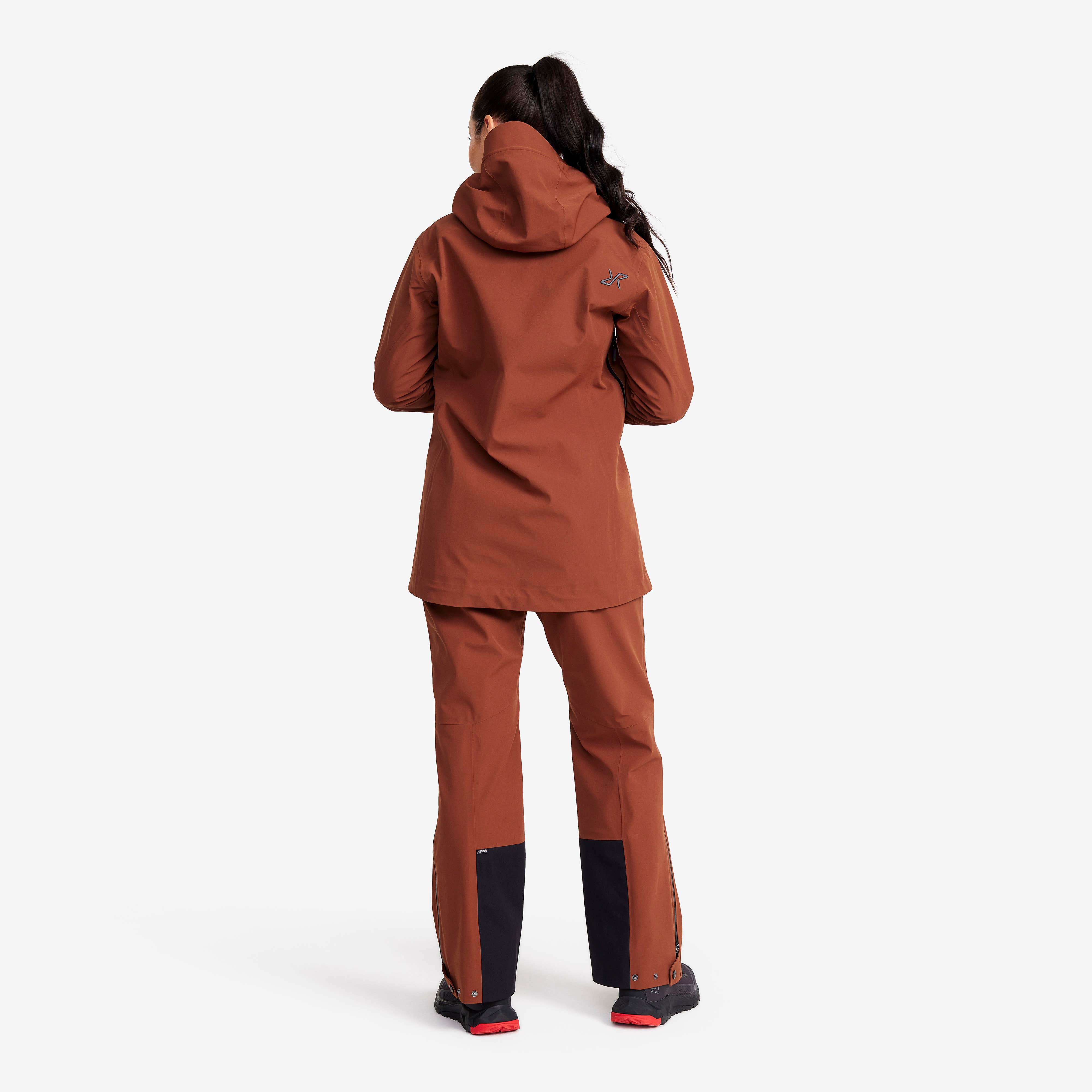 Cyclone Zip-up 3L Pants Dame Smoked Paprika
