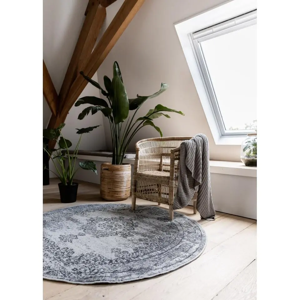 EVA Interior Vloerkleed Bloom - Grijs 200 Ø - (L)