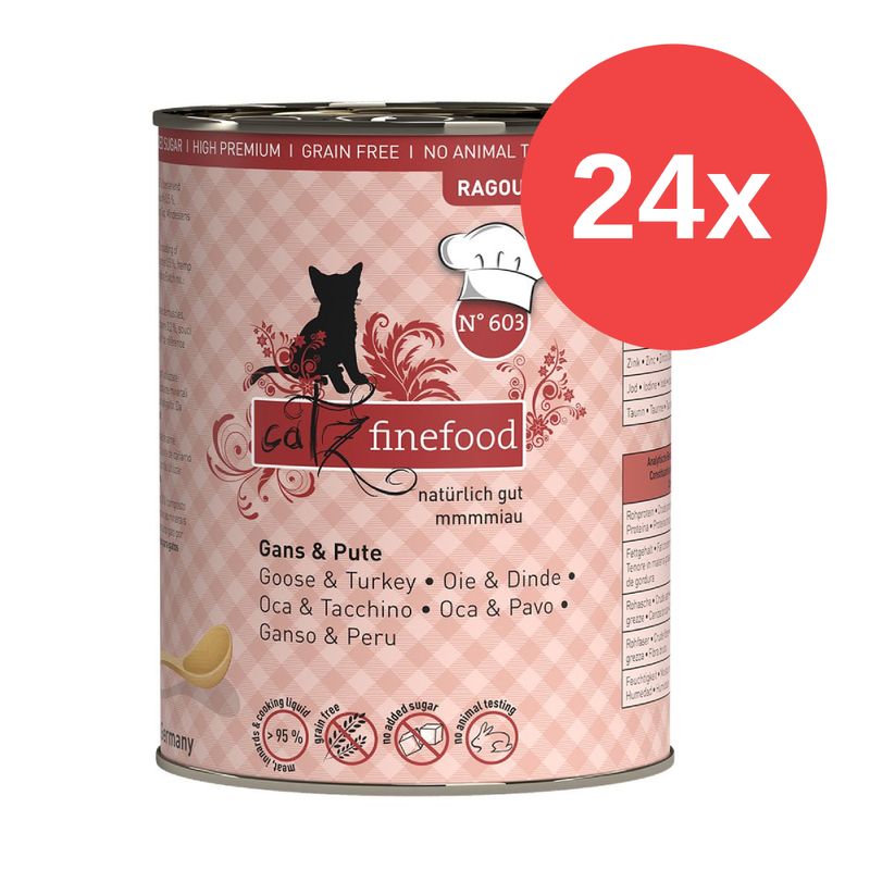 Lot catz finefood Ragoût 24 x 380 g