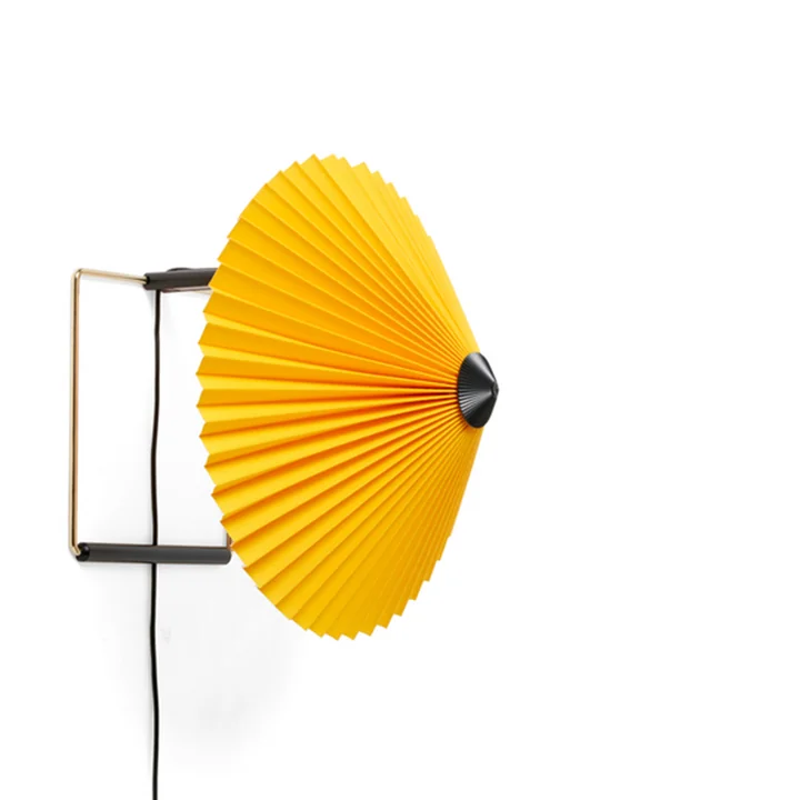HAY - Matin Wandleuchte LED, Ø 30 cm, gelb