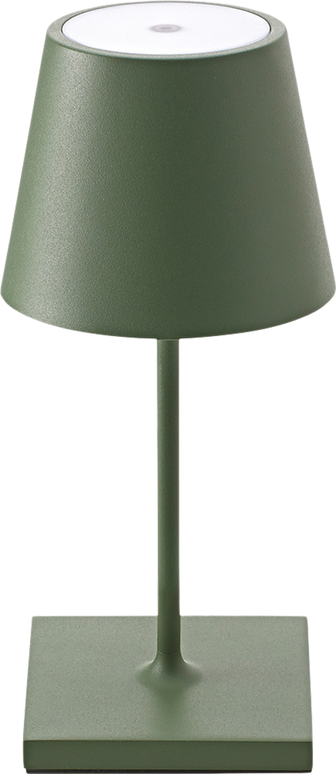 Sigor Akku-Tischleuchte Nuindie mini 250 mm tannengrün