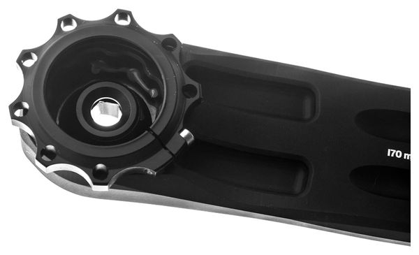 Manivelles ROTOR HAWK Mono Noir (Sans Axe)