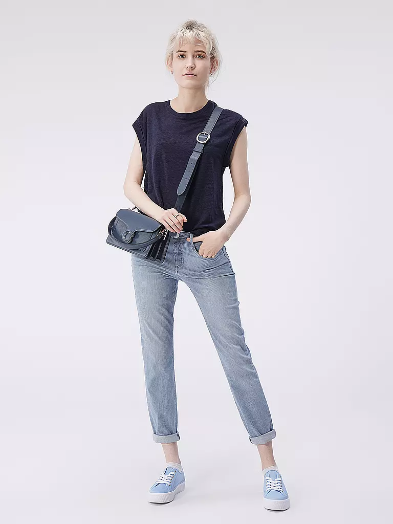 COACH Ledertasche - Umhängetasche TABBY dunkelblau