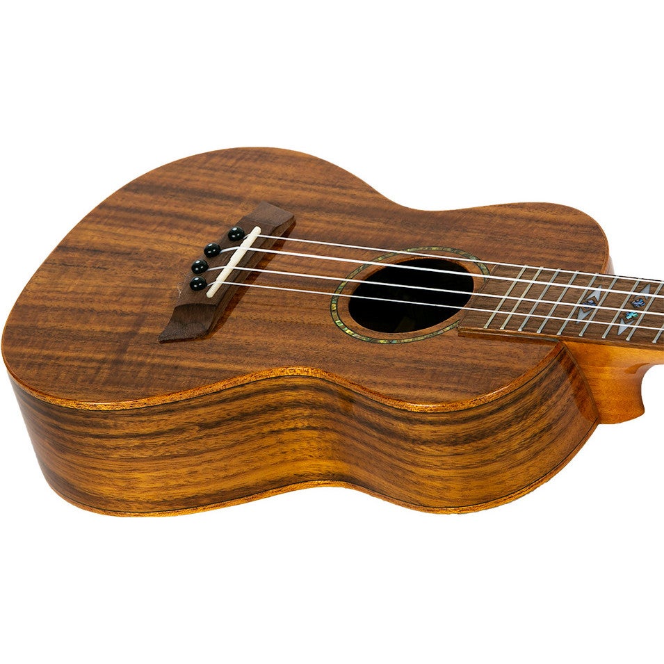 Flight Supernatural Series DUC445 Glossy Acacia concert ukelele met gigbag