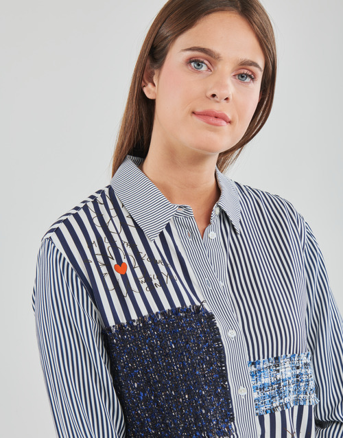 Desigual - MARTA - Blanc / Marine