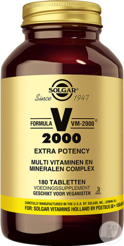 Solgar Formula VM-2000 Multivitamines 180 Comprimés
