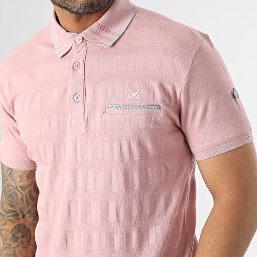 Polo Manches Courtes Rose