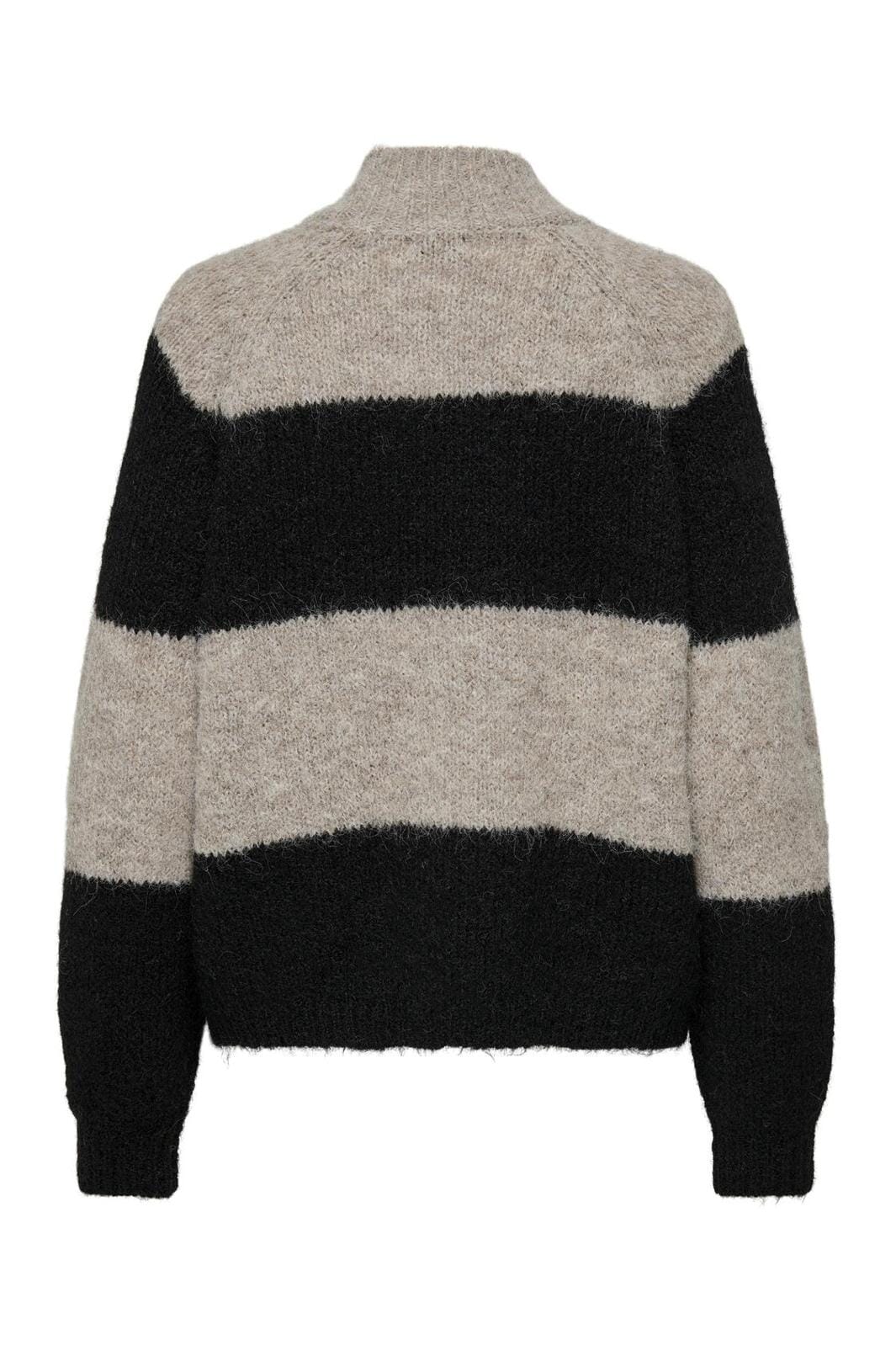JDY Jdyzoey Life L/S Hn Raglan Pul Knt 4572958 chateau gray black