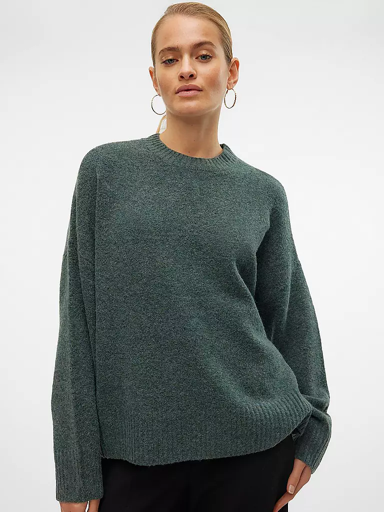 VERO MODA Pullover VMBOOM grün