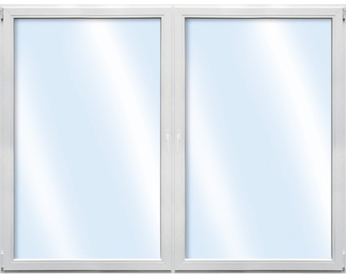 ARON Basic dubbelvleugelig kunststof raam, wit, 1550x500 mm
