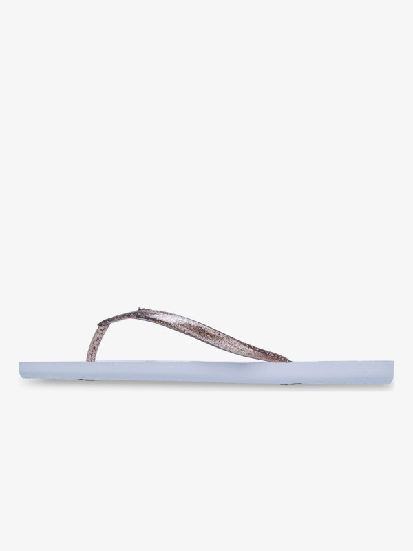 Viva Sparkle Tongs Blanc Femme