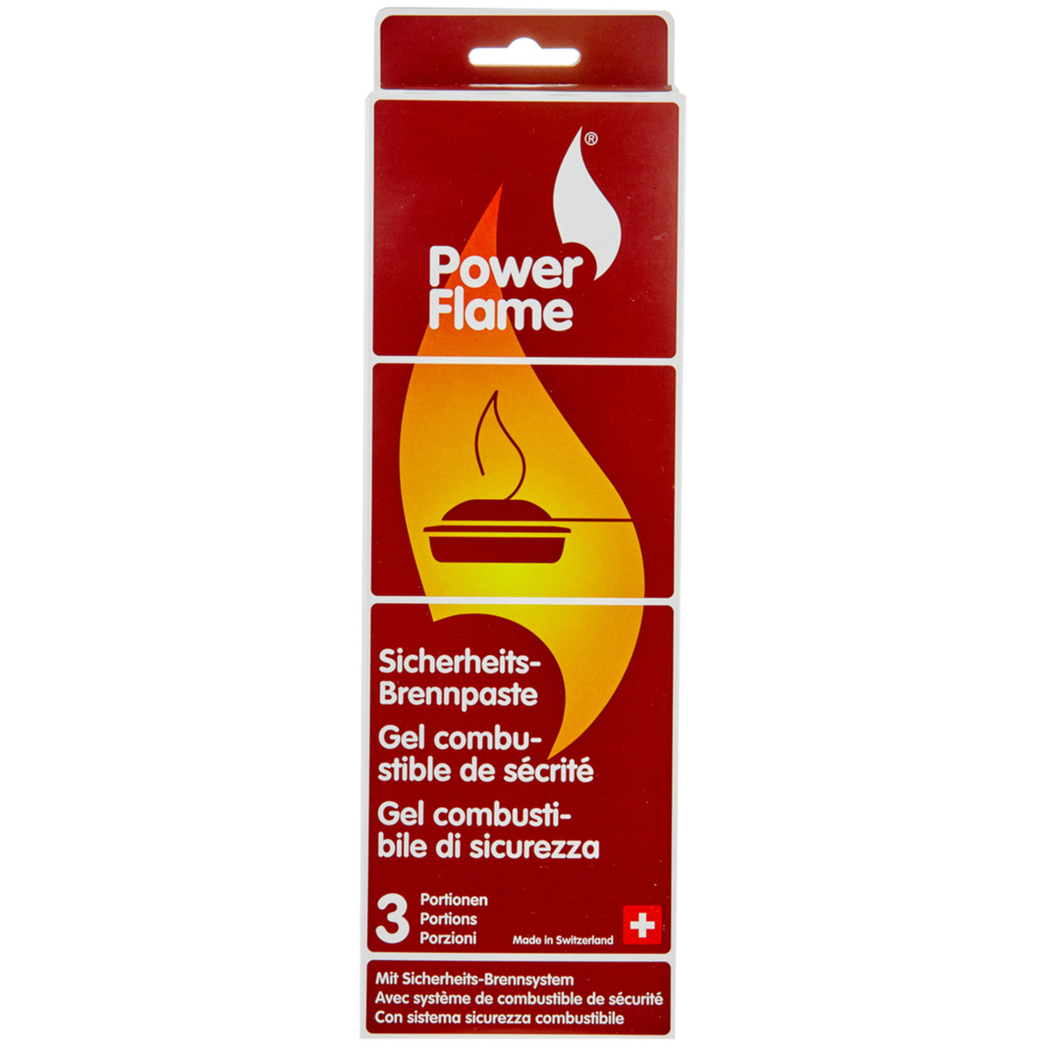 Powerflame Sicherheits Brennpaste (3 x 80g)
