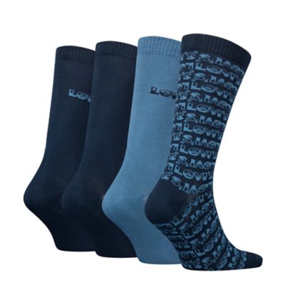 Chaussettes homme Giftbx Reg Cut Denim 4P LEVIS