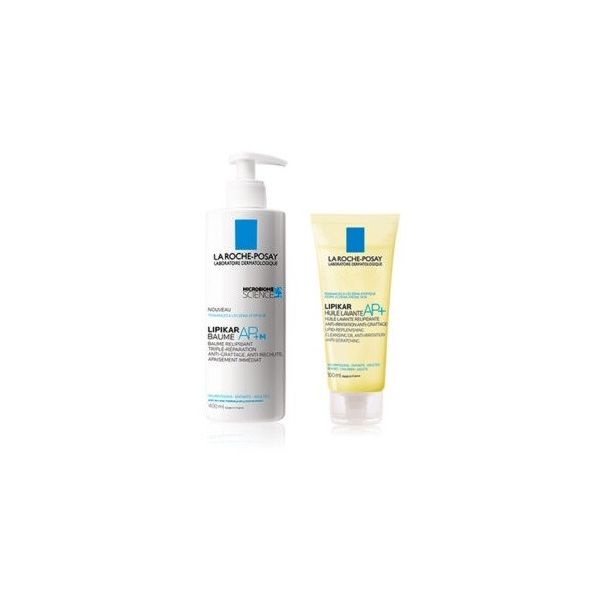 La Roche Posay Lipikar Baume AP M 400ml   Óleo Lavante AP  100ml