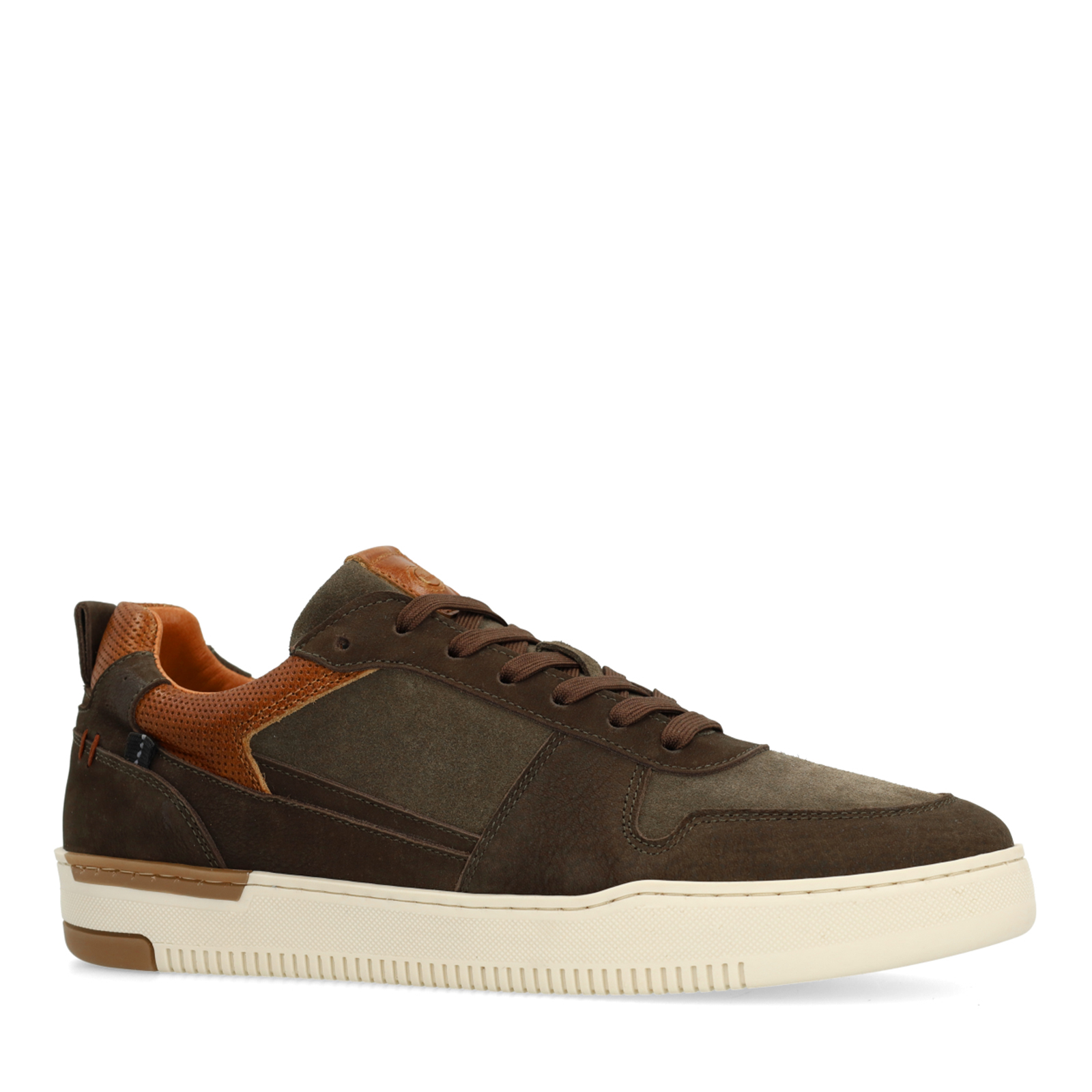 Groene nubuck sneakers