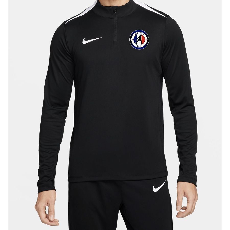 Ulis Futsal Maillot d'Entraînement Academy Pro 24 Drill - Noir/Blanc Enfant