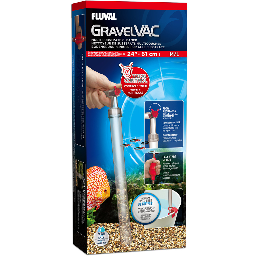 Fluval Gravel Vac medium/groot