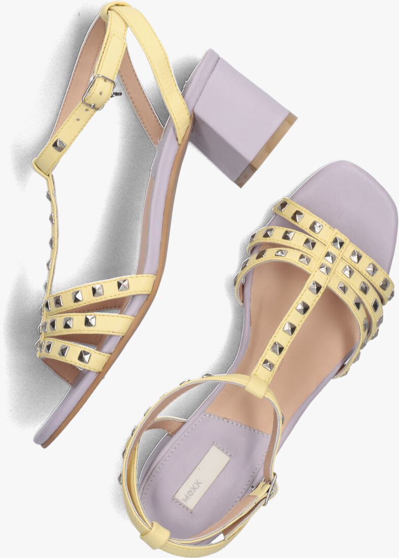 MEXX gele mexx sandalen juicy