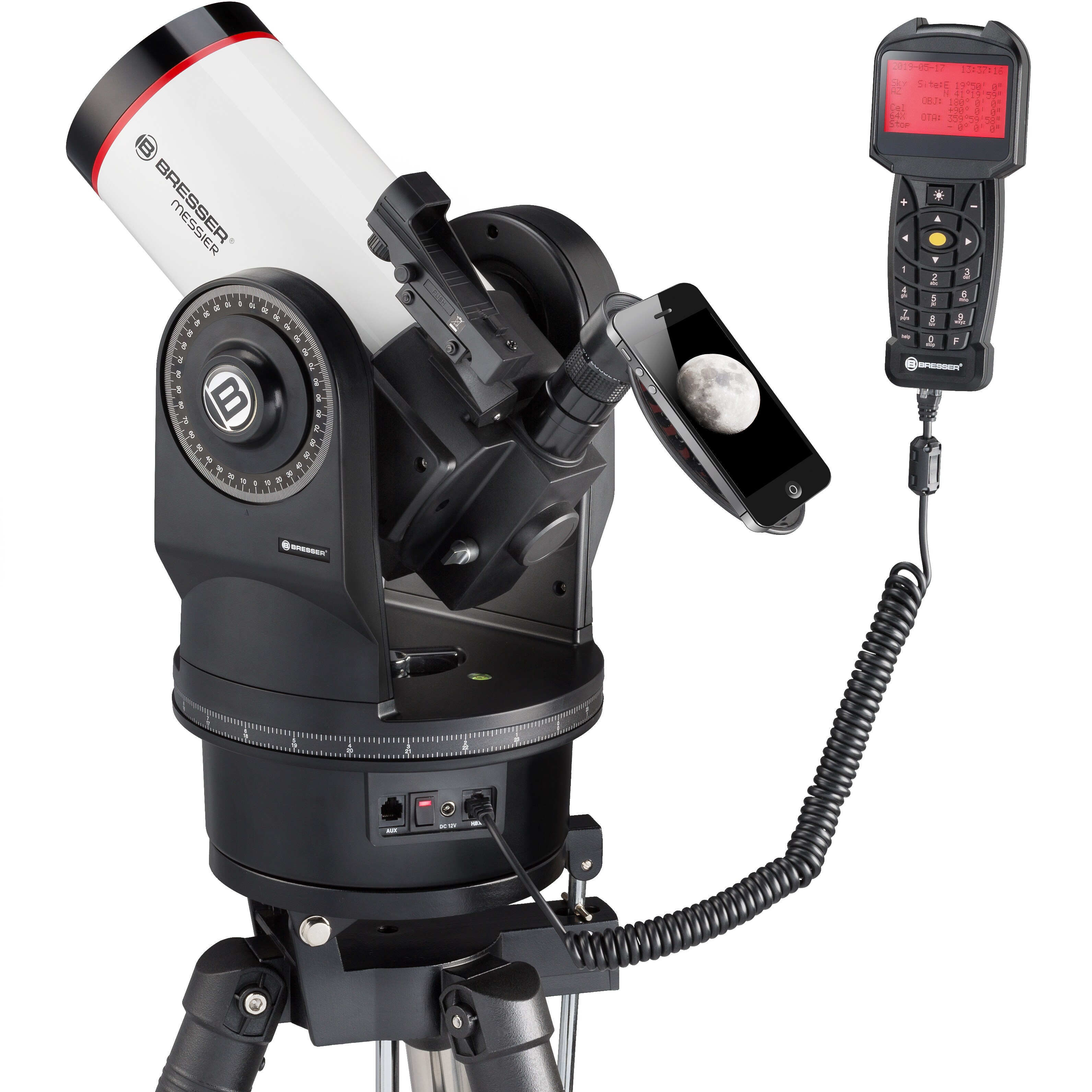 BRESSER Messier MCX-102 GoTo Teleskop EQ/AZ