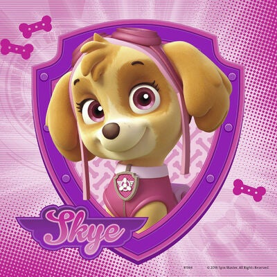 Ravensburger Puslespill Paw Patrol Glamourous Girls, 3x49 Biter