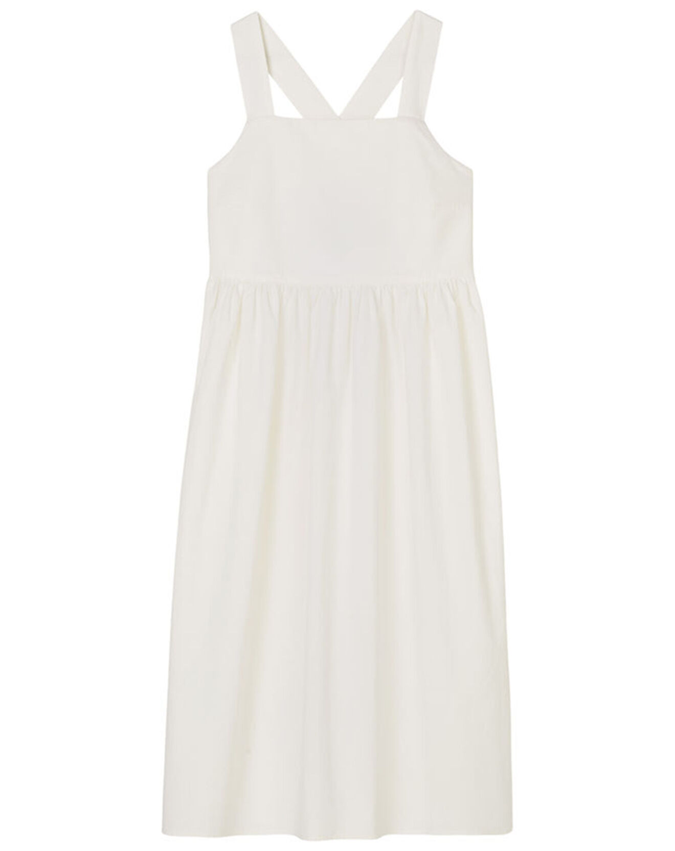 Marc O'Polo Robe Croisée Maxi Kl écrue