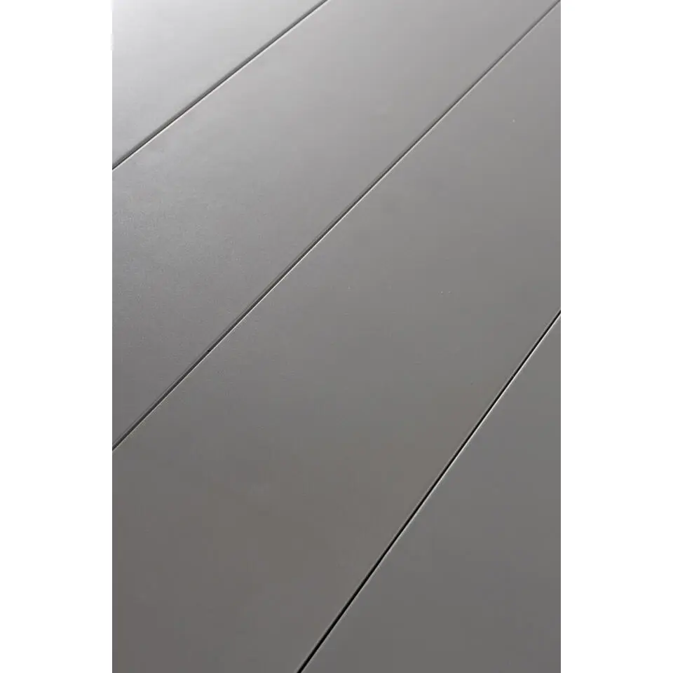 Housecraft Alban Tuintafel Rechthoekig 220x100 cm Metaal Grijs