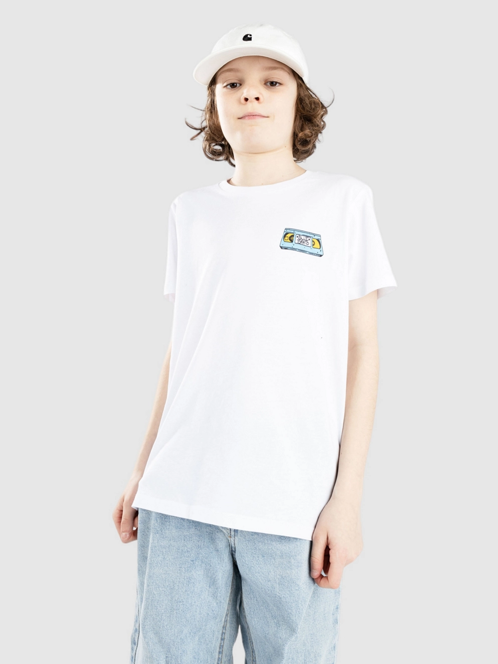 Blue Tomato My Kind Of Bowl Kids T-Shirt white