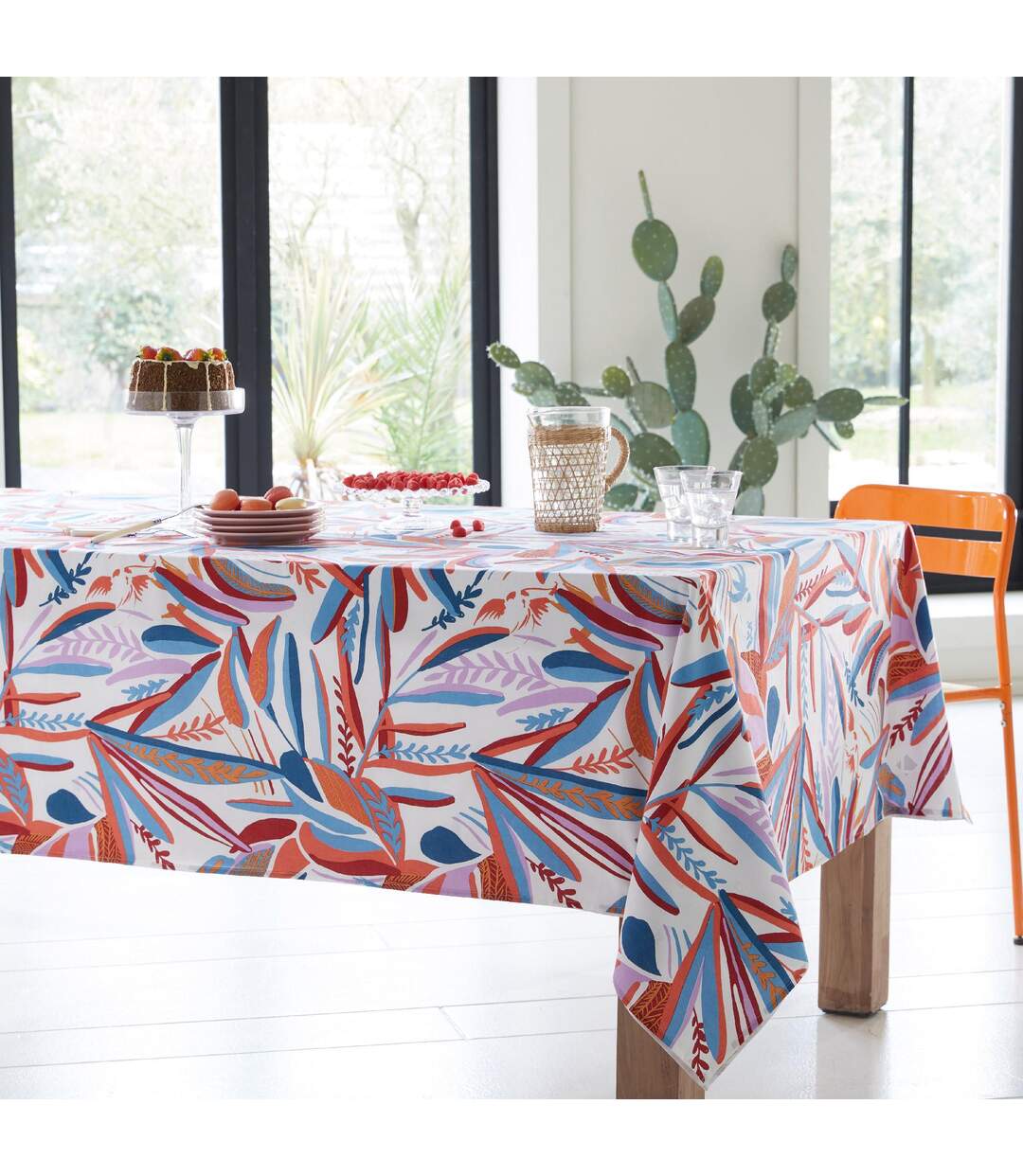Nappe rectangle 160x350 cm CHILI multicolore Salsa coton +