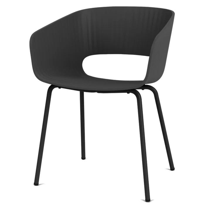 Montana - Marée 401 Dining Stuhl, schwarz / schwarz