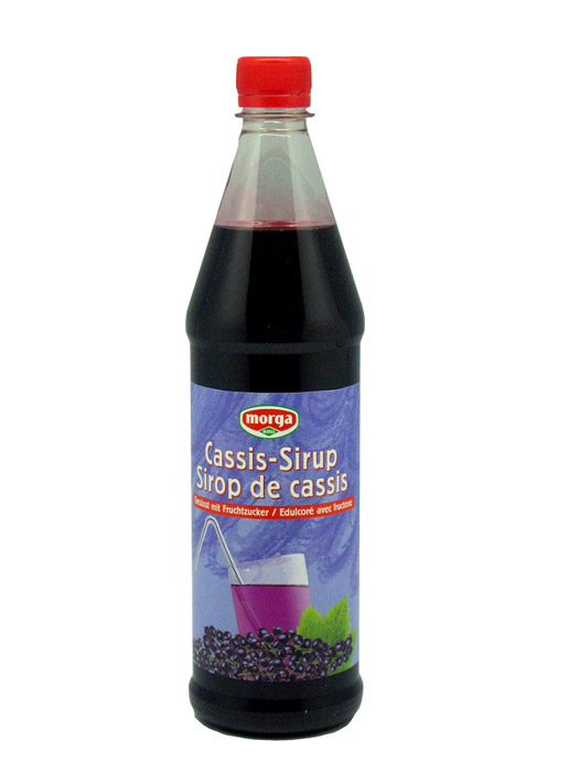MORGA Cassis Sirup<br>7.5 dl, Petflasche, mit Fruchtzucker