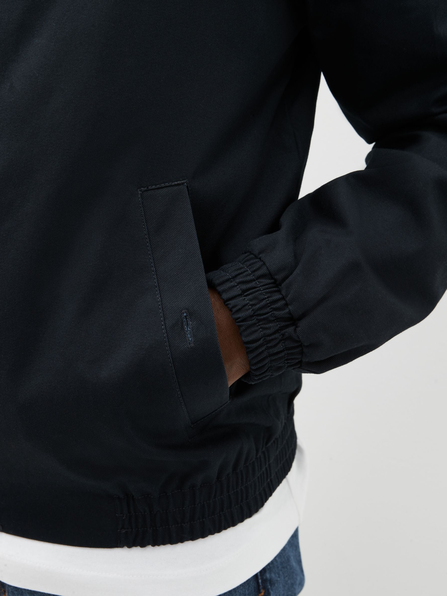 Marineblauw - Lyle & Scott Harrington jack