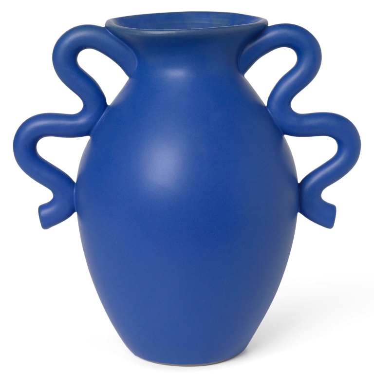 Ferm Living Verso vaas bright blue