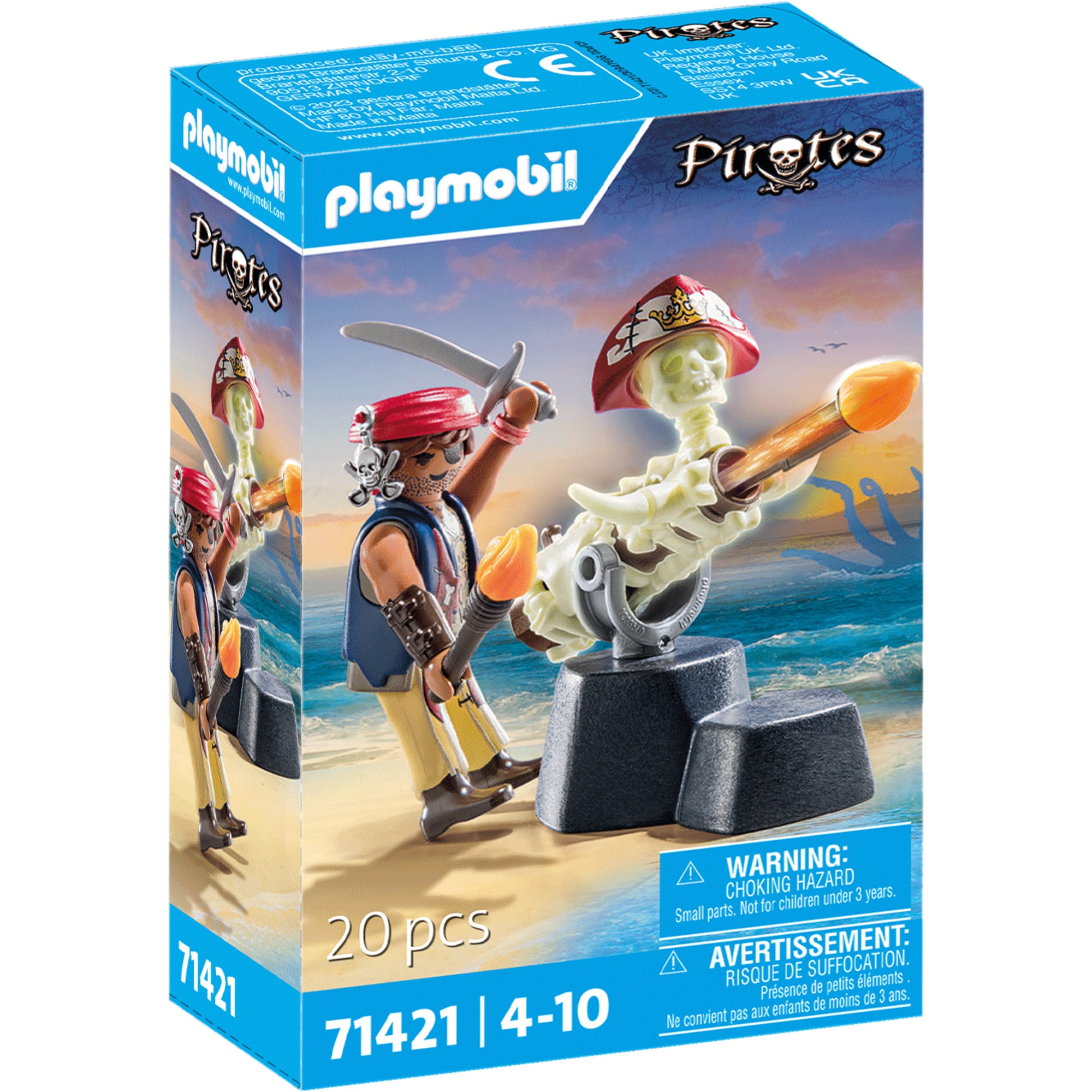 PLAYMOBIL Konstruktionsspielzeug Pirates Kanonenmeister