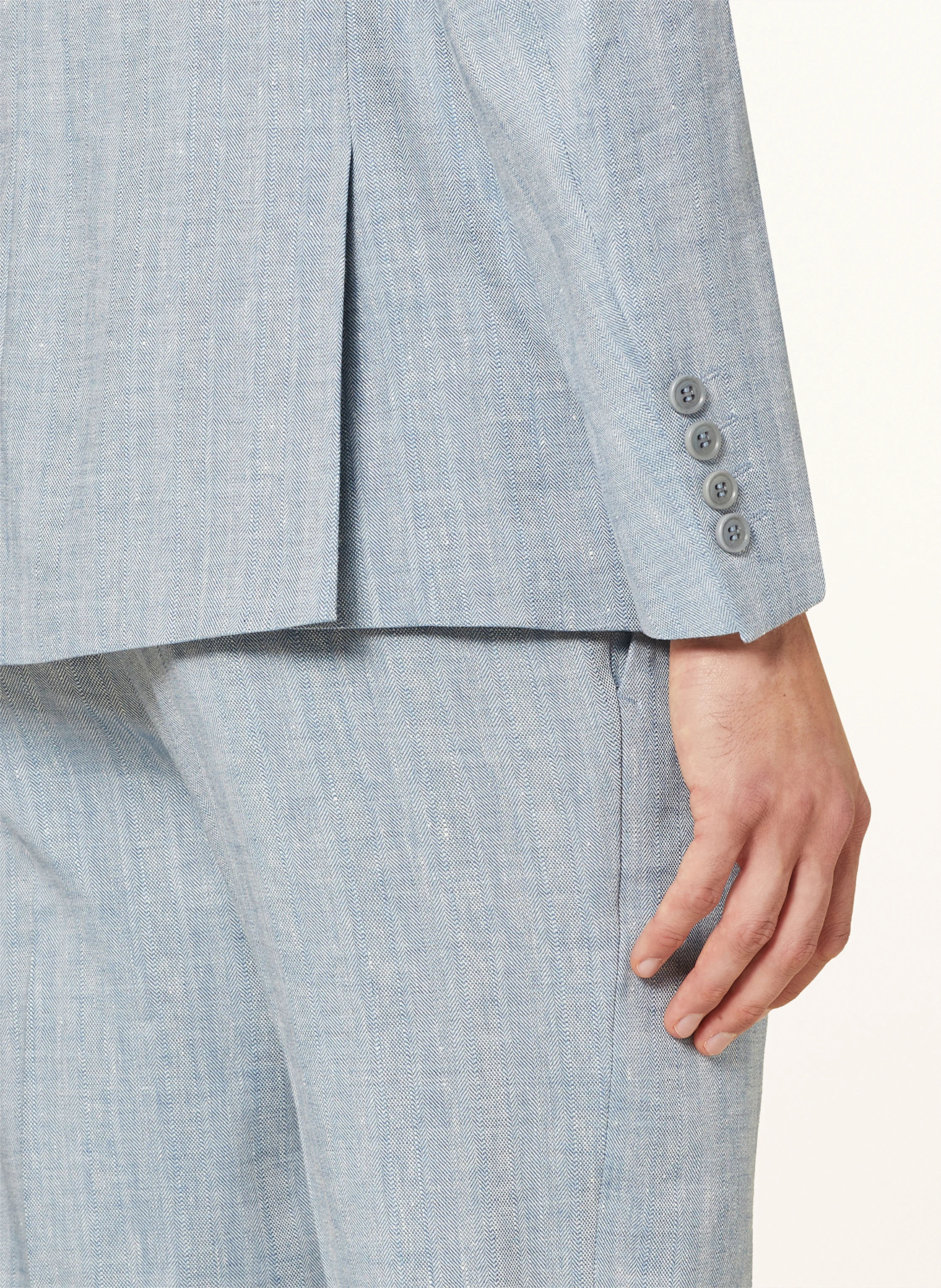 DRYKORN Anzugsakko LONEST Extra Slim Fit mit Leinen