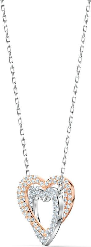 Swarovski - Infinity - Ketting - Roségoud en Gerhodineerd - Sieraden