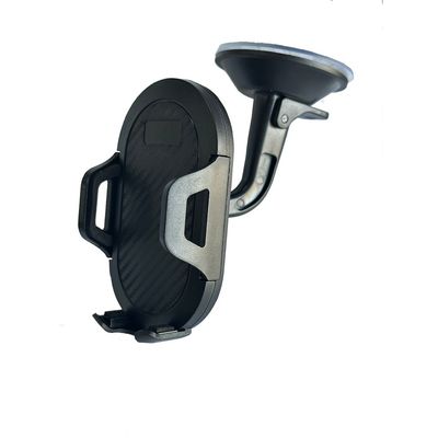 Bigben WOW - Support Voiture Ajustable 2 en 1 sur Pare-brise + Ventilation Noir