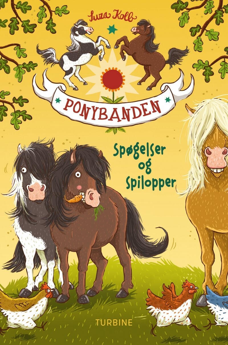 Ponybanden - Spøgelser Og Spilopper - Suza Kolb - Bog