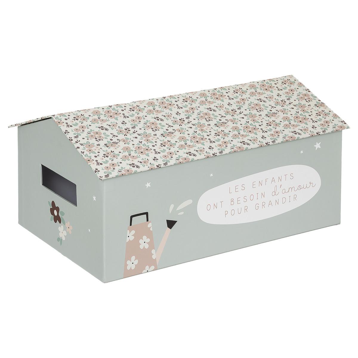 BOITE MAISON CAMPAGNE D.38.5X20X26.2CM