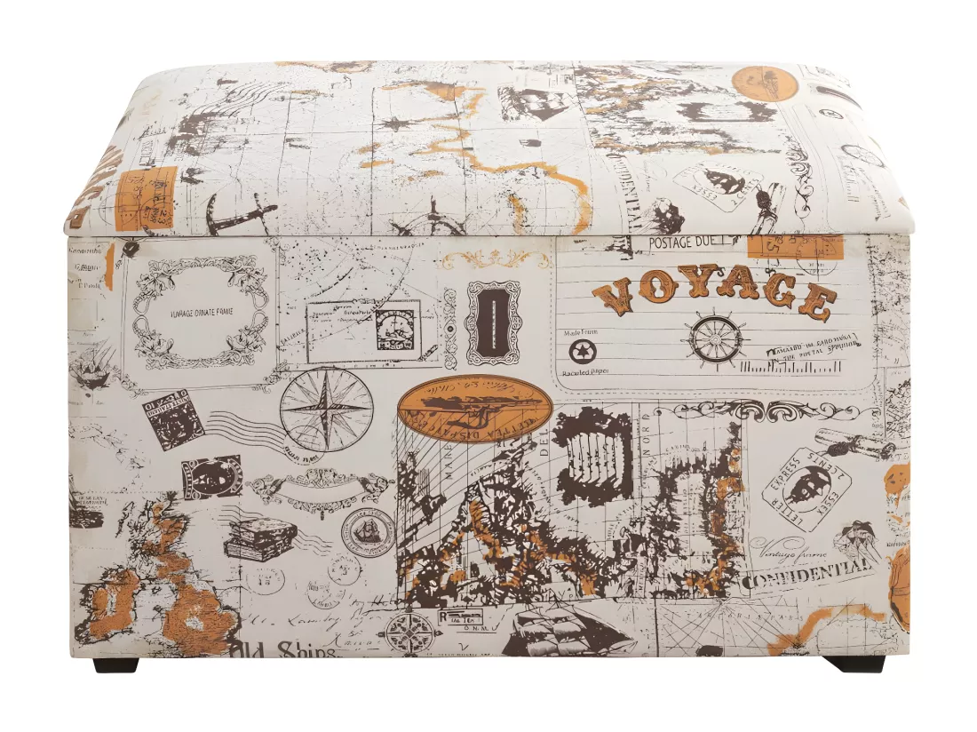 Coffre de Rangement Vintage 