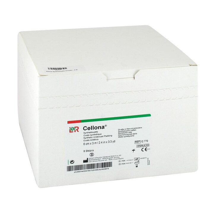 Cellona Synthetikwatte 6cmx3m steril, 8 St