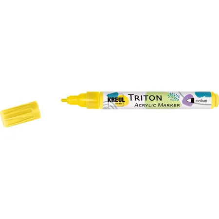 KREUL Triton Acrylic Marker medium Echtgelb hell