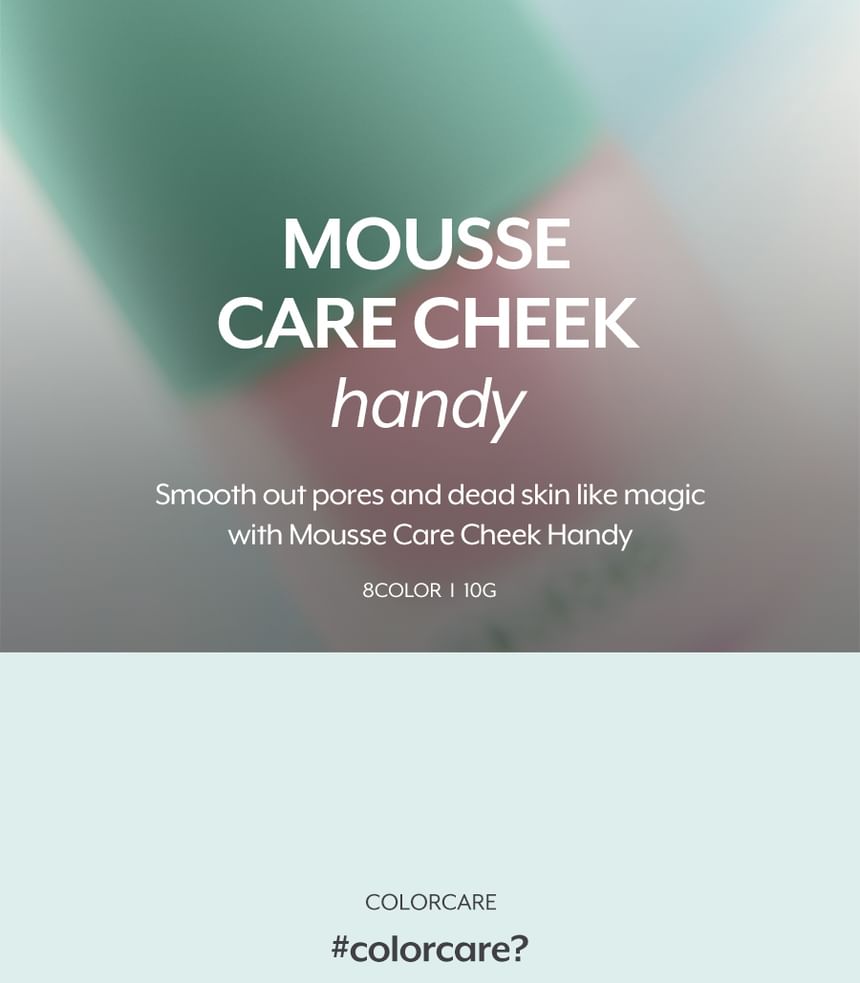 nuse - Mousse Care Cheek Handy - 8 kleuren