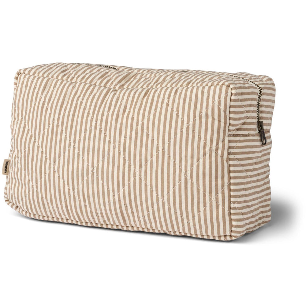 Køb Wheat Cappucino Stripe Toilettaske Large Ziggi