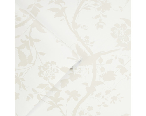 Vliesbehang 113391 Laura Ashley Oriëntaals Wit