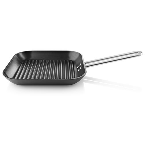 Eva Trio Professionel Grillstegepande, Stål, 28x28 cm